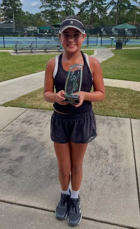 On-Court Progress — J15 Tennis Academy player